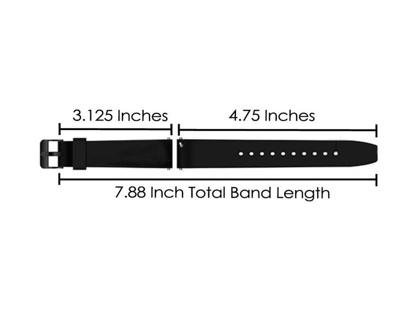 Speidel Replacement Scrub Silicone Watchband for Nurses, Doctors, Students in 18mm White - Image 5