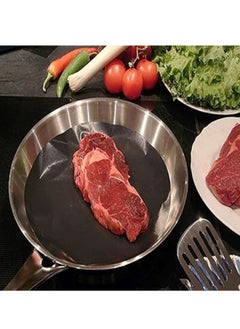 Generic Grill Mats, Teflon Baking Mats Non-Stick Mesh Grill Mat Reusable Charcoal Electric Grill Oven Grill (26cm)  - Image 1