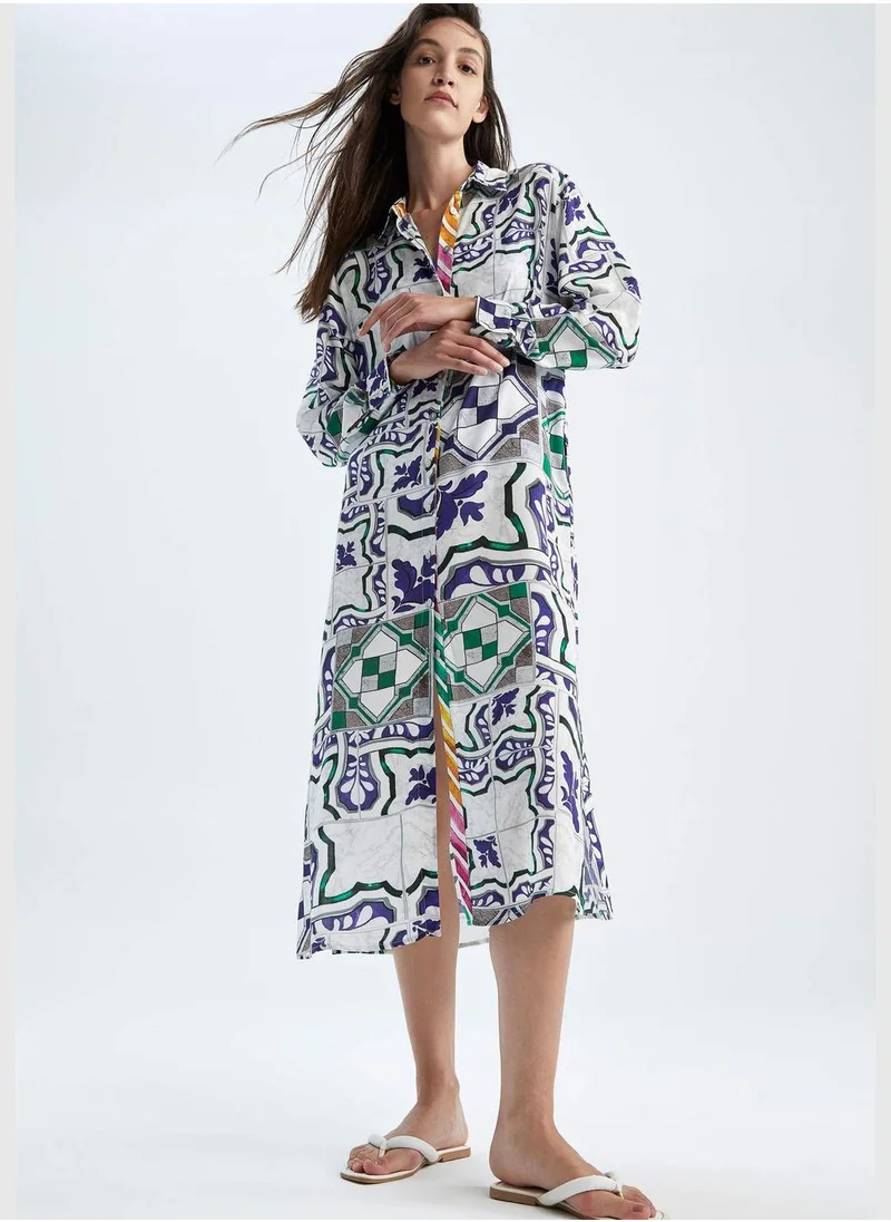 ديفاكتو Regular FitBeach Kaftan