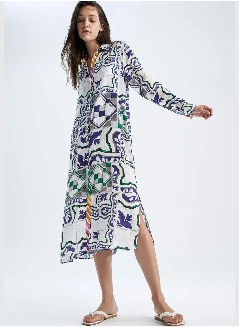 ديفاكتو Regular FitBeach Kaftan