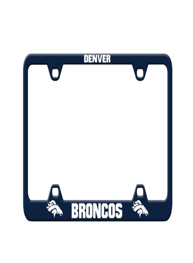 BSI NFL Denver Broncos Laser License Plate Frame