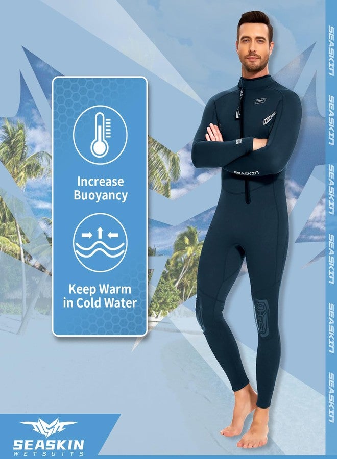 Seaskin Wetsuits for Mens 2mm Front Zip Full Body Diving Suits - Image 3