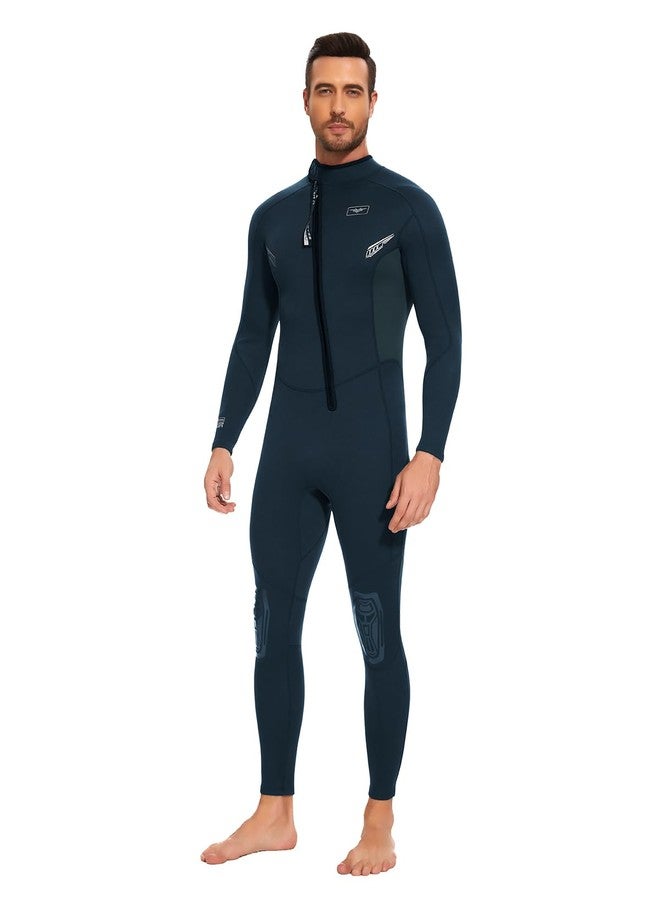 Seaskin Wetsuits for Mens 2mm Front Zip Full Body Diving Suits - Image 1
