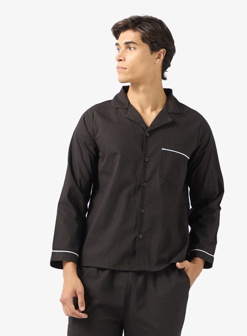 Robert Wood Nightwear Shirt & Pants Set - Image 3