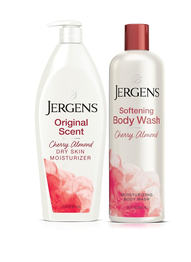 Jergens Original Scent Cherry Almond Bundle: Cherry Almond Dry Skin Moisturizer 21 oz, and Softening Body Wash 22oz - pzsku/ZB0EB64D3D418998CA310Z/45/_/1740597408/ca63fede-300c-45dd-87b2-cabda1d95df6