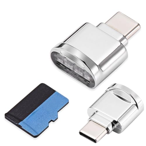 Chenyang CY 2pcs USB Type C USBC to Micro SD SDXC TF Card Reader Adapter for Laptop Cell Phone 2pcsSet - Image 1