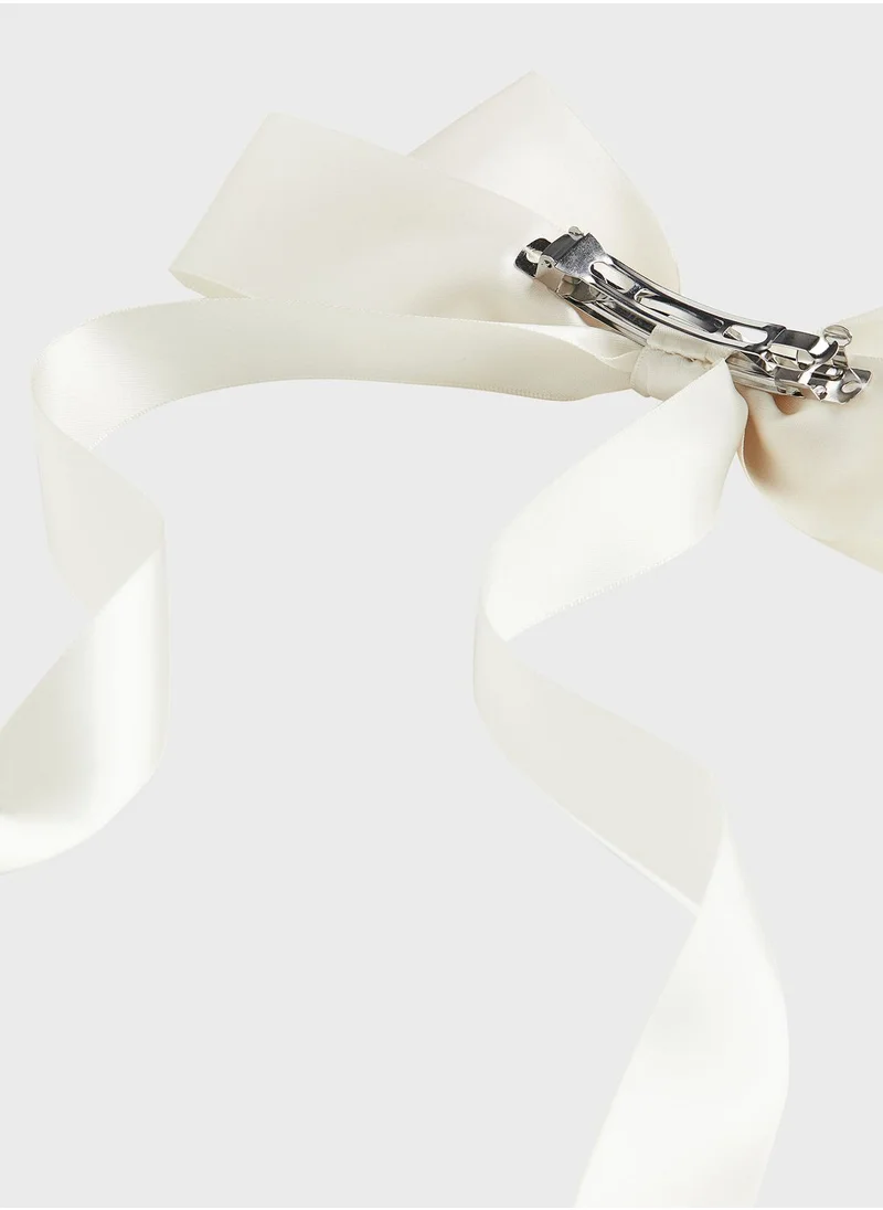 H&M Bow-Decorated Hair Clip