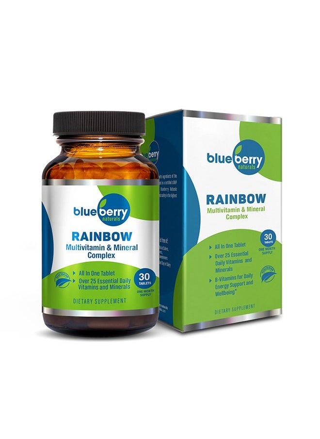 blueberry NATURALS - Rainbow Multivitamin Tab 30's - Image 1