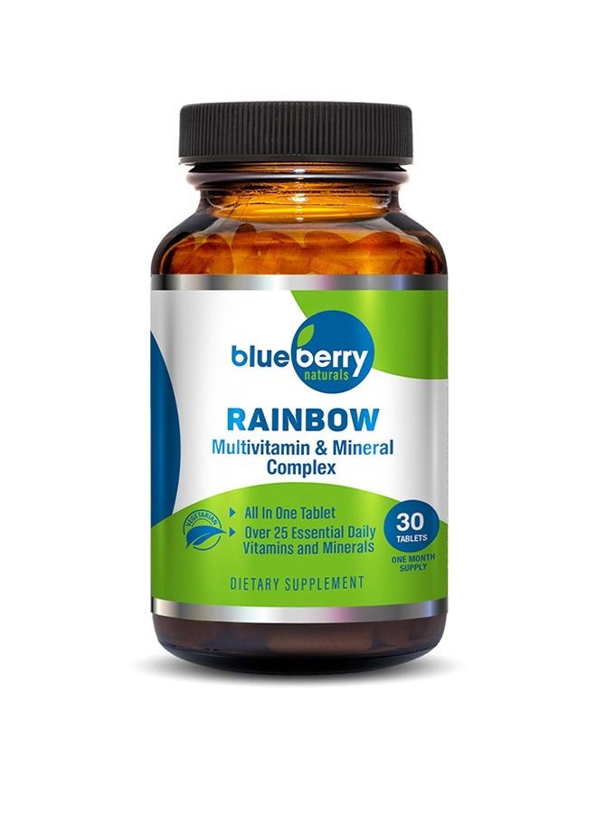 blueberry NATURALS - Rainbow Multivitamin Tab 30's - Image 1