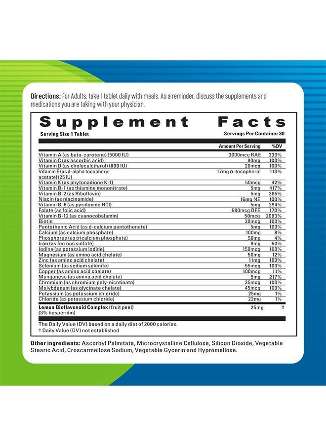 blueberry NATURALS - Rainbow Multivitamin Tab 30's - Image 1