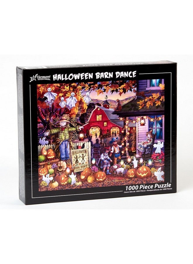 Vermont Christmas Company Halloween Barn Dance Jigsaw Puzzle 1000 Piece - Image 2