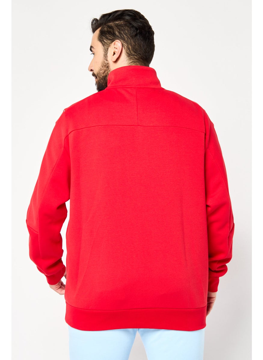 PUMA Puma x Scuderia Ferrari Men Sportswear Fit Long Sleeves Outdoor Sweatshirt,Red  - Image 4