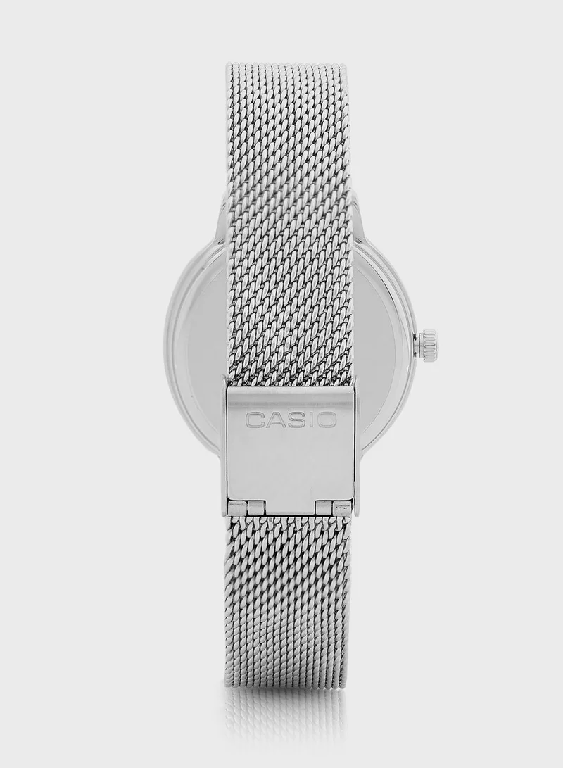 CASIO Steel Strap Analog Watch