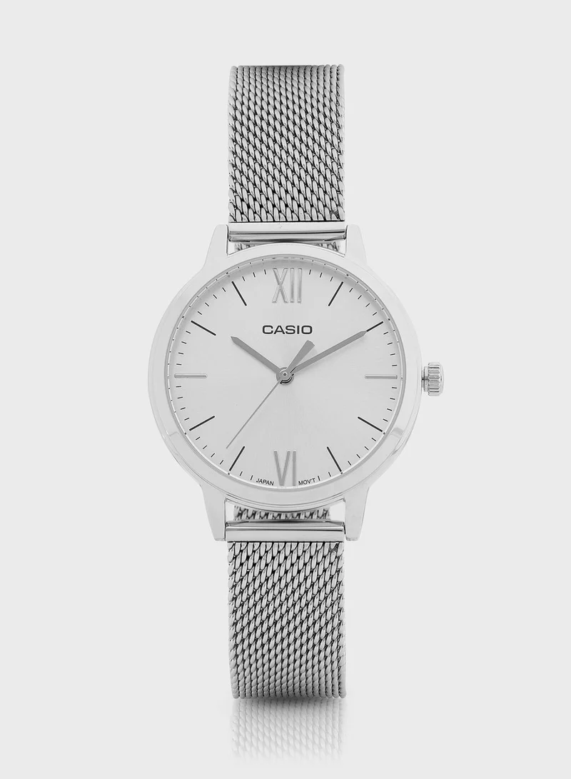 CASIO Steel Strap Analog Watch