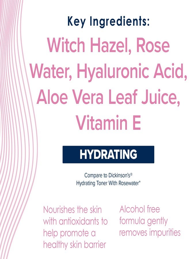 True+Real Rose Water Hydrating Toner, 16 oz - Image 3