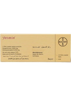 BAYER Yasmin - 21 tablets  - Image 2