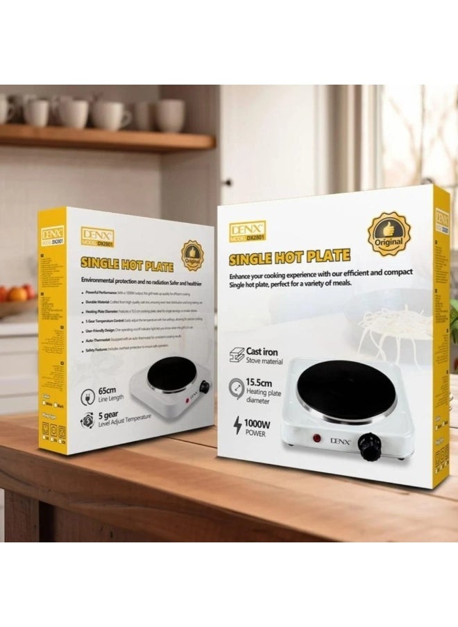 Denx Dx2801 Electric Stove 1000W - Image 2