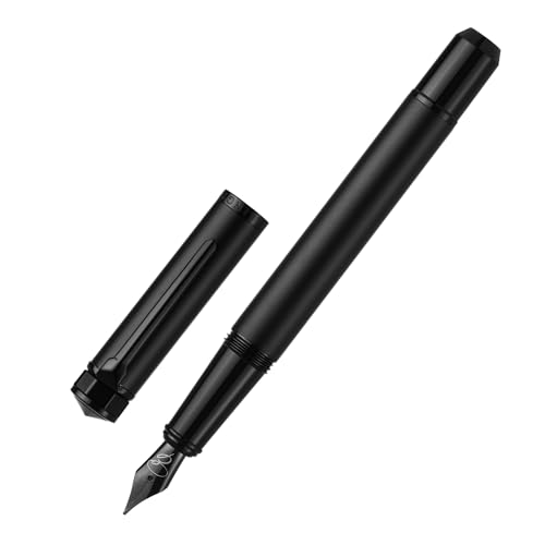 Ellington Pens Pocket Size Fountain Pen Medium Nib 12cm Compact Luxury Mini Pen Ink Converter 3 Cartridges Sleek Finish Ideal for Travel Journaling Gifting - Image 1