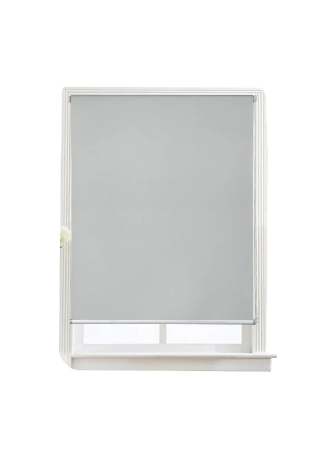 Micasa Modern and Elegant Design Plain Blackout Roller Blinds Light Grey 200 x 240cm HZLX20210042
