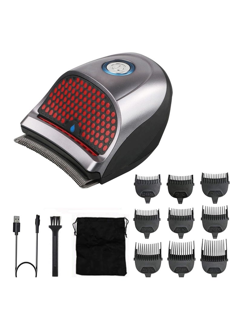SYOSI Shortcut Hair Clippers Self-Haircut Kit for Men - Cordless Electric Trimmer with 9 Combs - USB Rechargeable Professional Hair Cutting Machine - Image 1