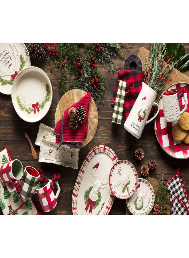 Mud Pie Wood Metal Beaded Riser, Small, 10" Dia - Image 4