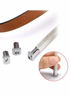 Excefore Leather Craft Punch Tool, Capital Letters and Numbers Punch Handle for Leather Art Craft (6.5mm - 36 Pieces)  - Image 5