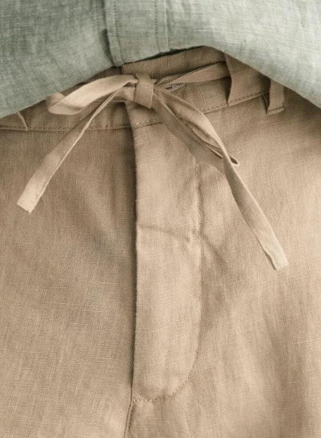 GANT Gant Relaxed Fit Linen Drawstring Pants