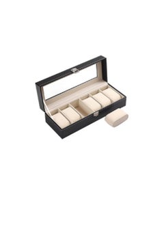 Men's Watch Organizer For 6 Watches