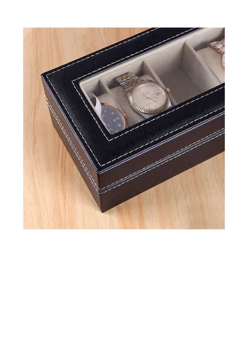 Generic - Men's Watch Organizer For 6 Watches - Image 1