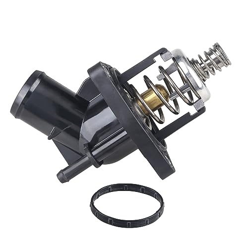 WMPHE Engine Coolant Thermostat Housing Assembly Replacement for 15-11125 902-2090 Chevy Silverado Suburban Tahoe Corvette, GMC Sierra Yukon and Cadillac Escalade 2014-2020 - Image 1
