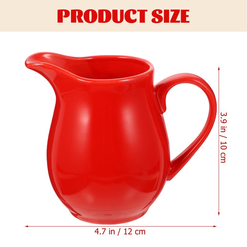 Dipping Sauce Cup Sauce Dispenser Gravy Boat with Saucer Latte Cup for Restaurant - Image 2