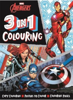 Marvel Avengers: 3 in 1 Colouring 