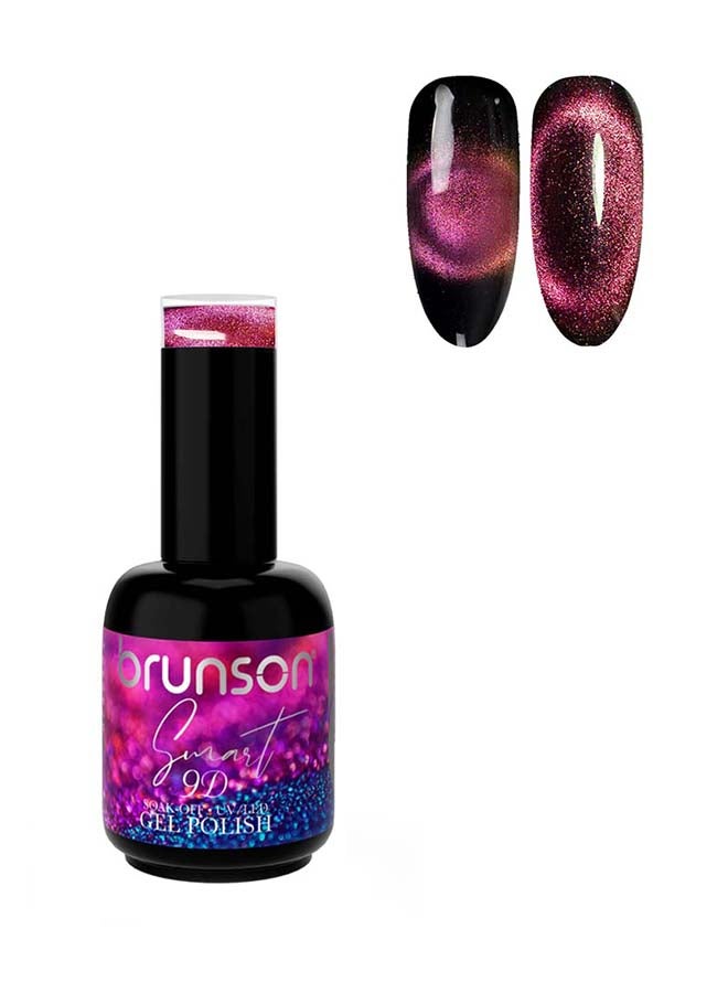 Smart 9D Soak Off UV LED Magic Cat Eye Gel Nail Polish BSMC102