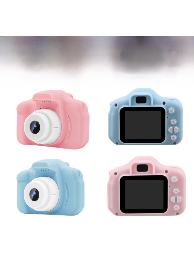 Generic - Explosions X200 Children's Camera Mini Small SLR Camera Cartoon Toy Digital Camera-Body Color:X200 (Puqing Edition) Green +32G Memory Card + Card Reader - Image 1