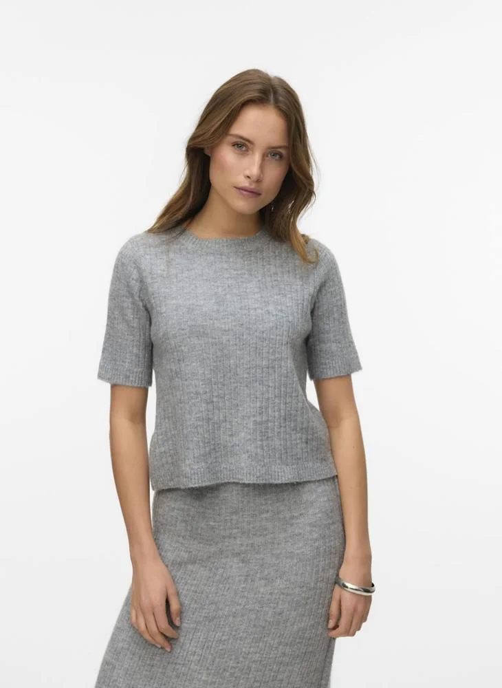 فيرو مودا كنزة بياقة دائرية من فيمسالي