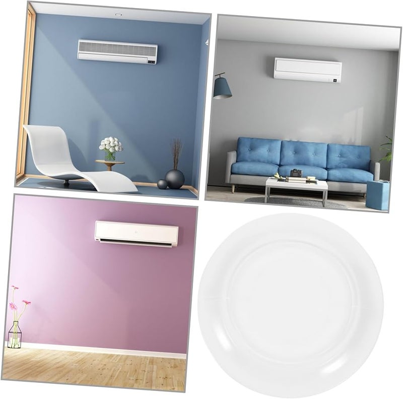 كابيلوك 5 قطع غطاء ثقب مكيف الهواء الأبيض تصميم سناب سهل التنظيف - Image 3