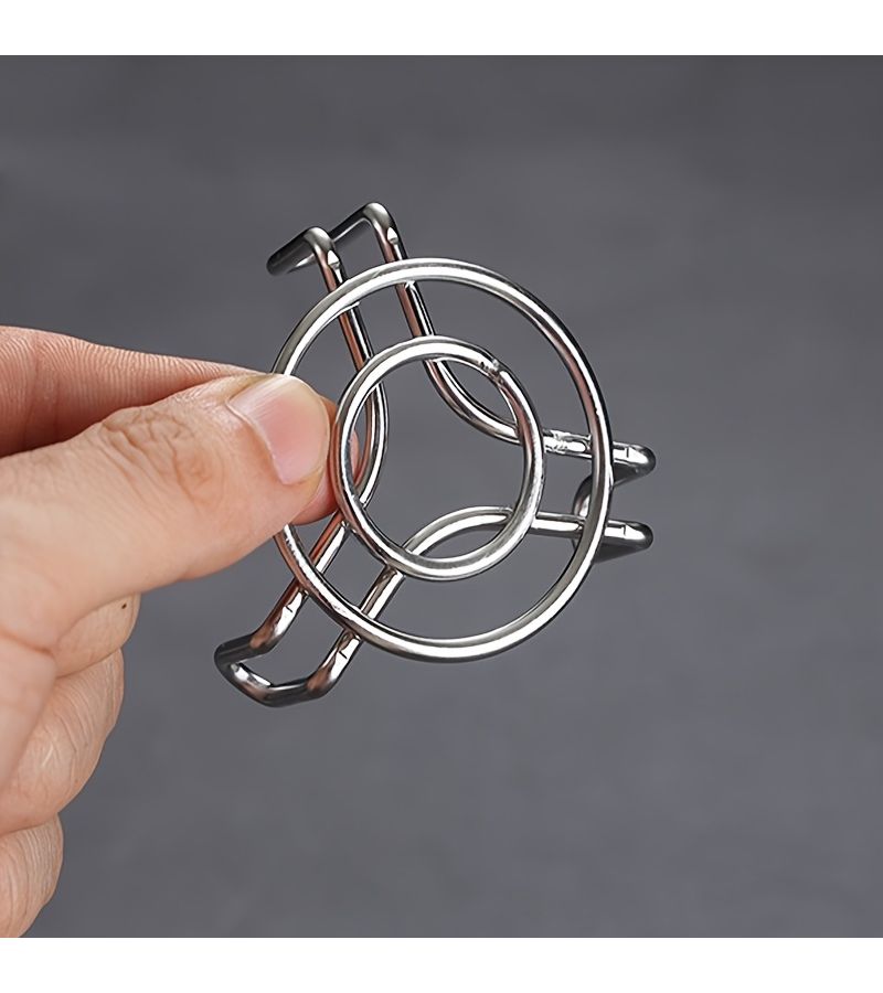 2 Inch Stainless Steel Steaming Steamer Rack For Pot Thermos Portable Small Portion - Image 1