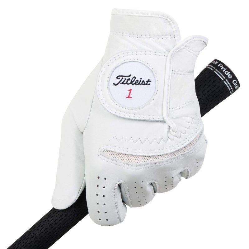Titleist قفاز رياضي للرجال من تايليست بيرما-سوفت، لون لؤلؤي، مقاس كاديت متوسط/كبير - Image 2