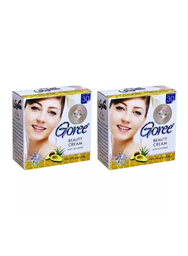 Goree Beauty Cream With LYCOPENE - 2x30g