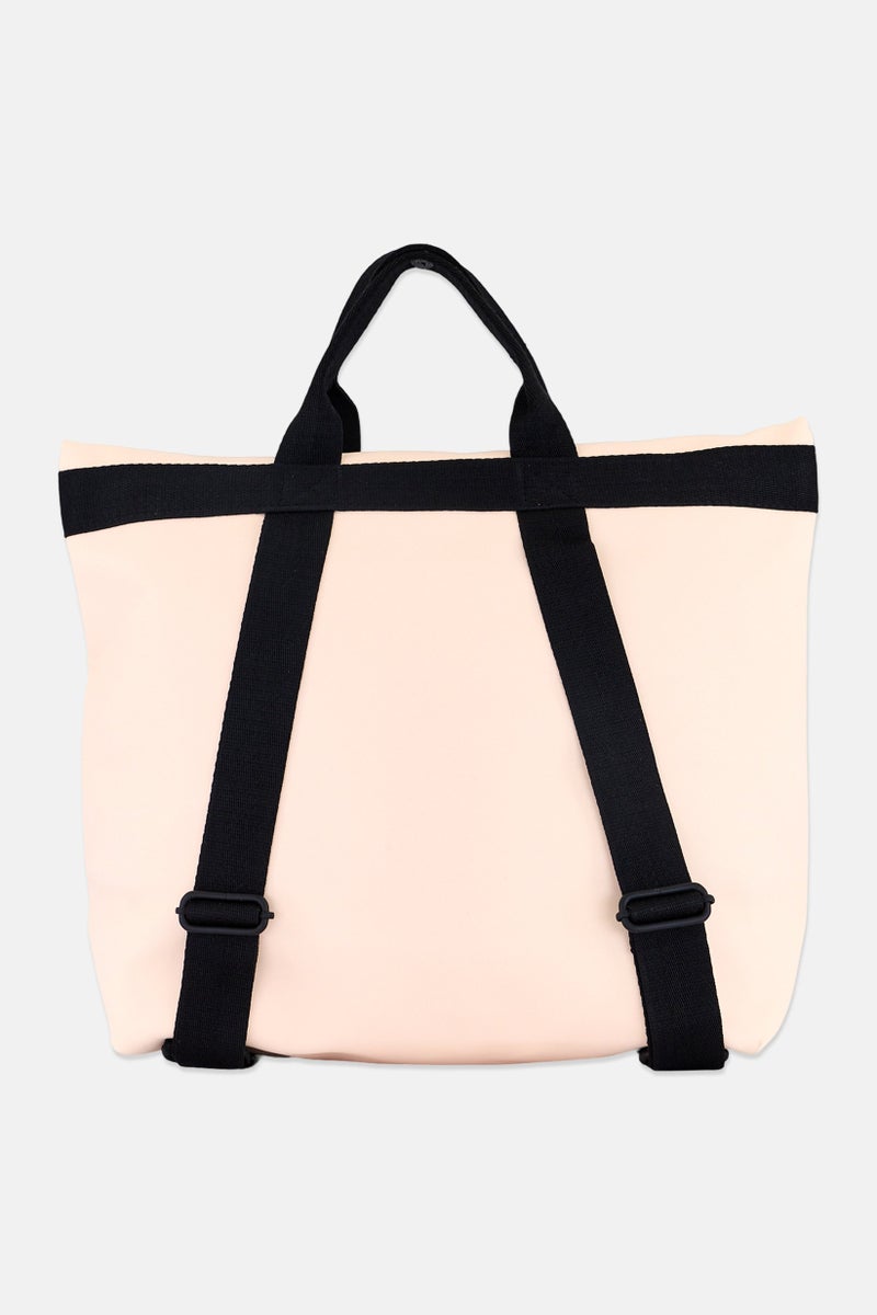 UCON ACROBATICS Women Brand Logo Backpack, Peach - Image 2