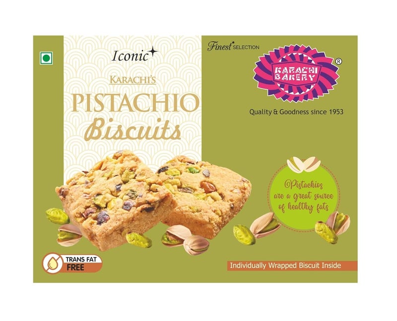 Karachi Bakery بسكويت الفستق من مخبز كراتشي، 400 جرام - Image 4
