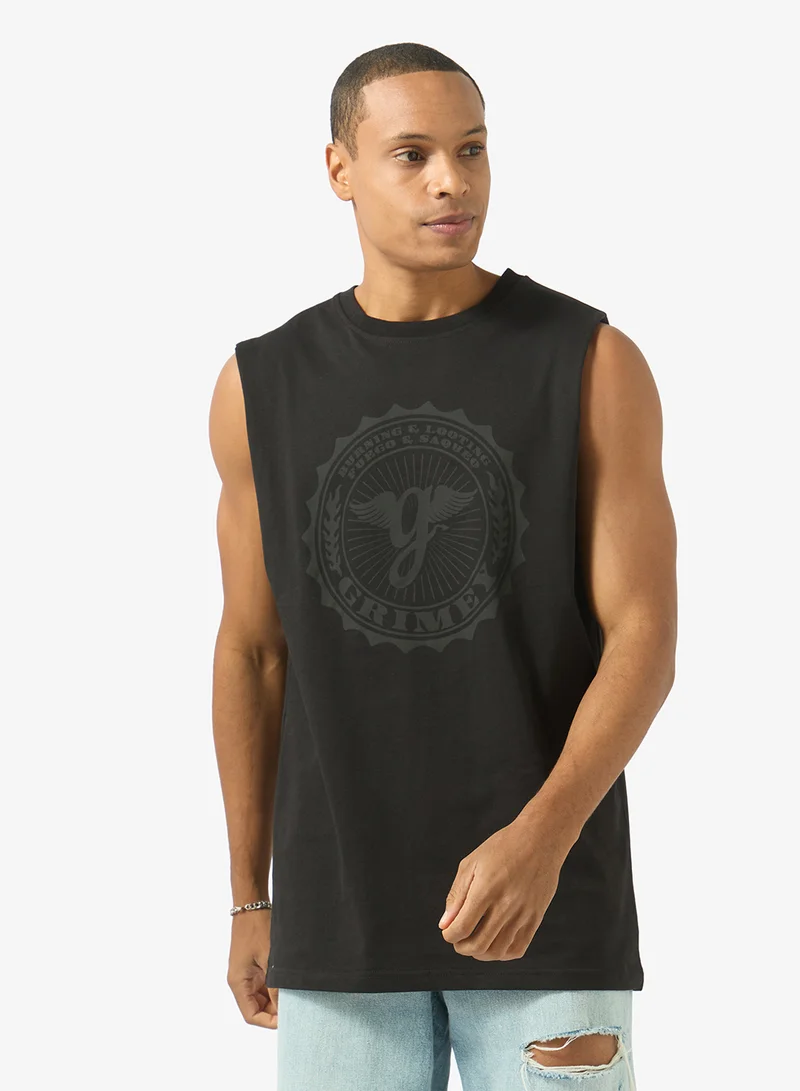 Grimey Chief Watcher Sleeveless T-Shirt