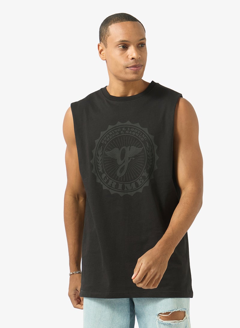 Grimey Chief Watcher Sleeveless T-Shirt - Image 1
