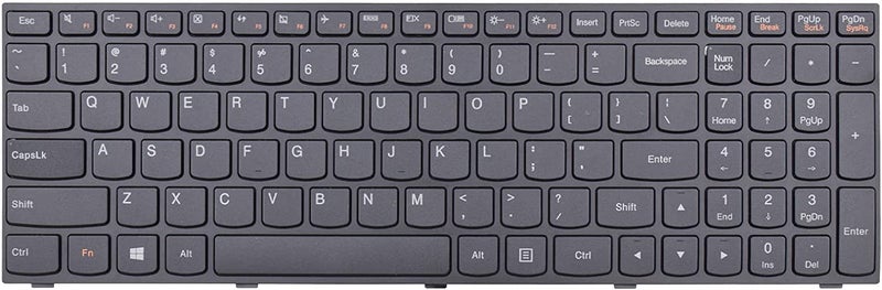 Wefly لوحة مفاتيح لابتوب متوافقة مع لينوفو أيديا باد فليكس 2 15 B50 B50-30 B50-45 B50-70 B50-80 B51-80 G50 G50-30 G50-45 G50-70 G50-80 G50-75 Z50 - Image 4