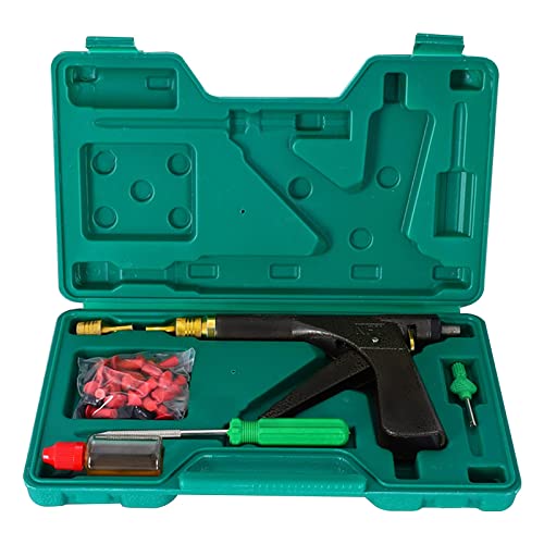 VideoPUP Tire Repair Kit, Tire Plug Kit Heavy Duty Professional, Deluxe Tubeless Tire Plugger Repair Kit with Mushroom Plug for Motorcycle, Truck, ARB, ATV, Tractor, RV, SUV, Trailer - Image 1