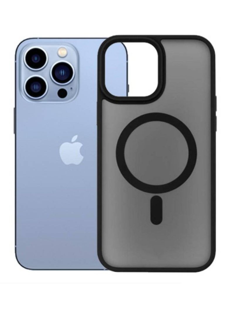 Magsafe Protective Ultra Hybrid Magnetic MagSafe Back Case Cover For iPhone 14 Pro - Image 1