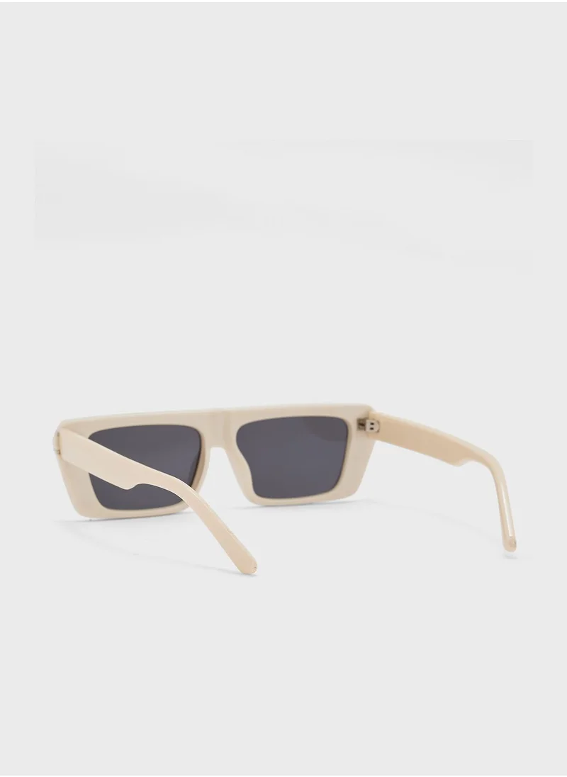 جينجر Rectangular Sunglasses