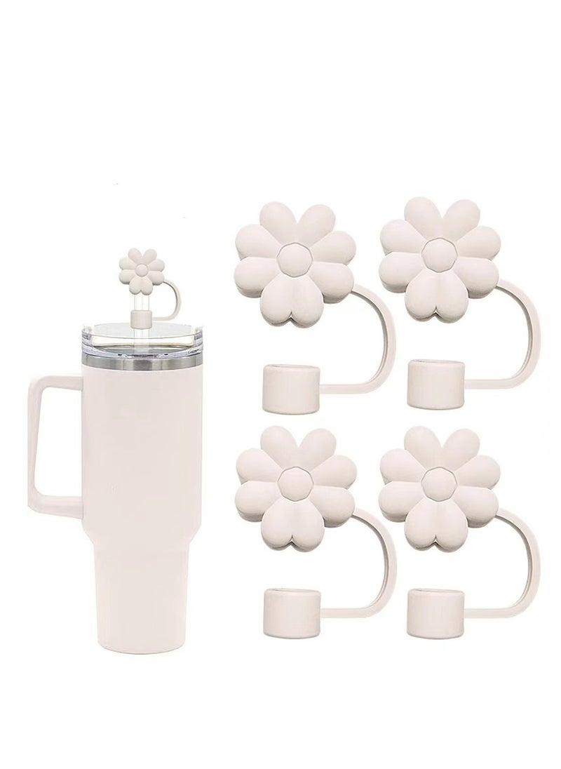 4Stanley straw caps, reusable dustproof silicone straw caps suitable for Stanley cups 