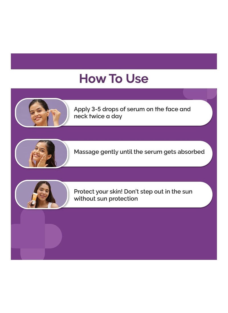 THE derma Co - 2% Kojic Acid Face Serum With 1% Alpha Arbutin & Niacinamide For Dark Spots & Pigmentation 30ml - Image 1
