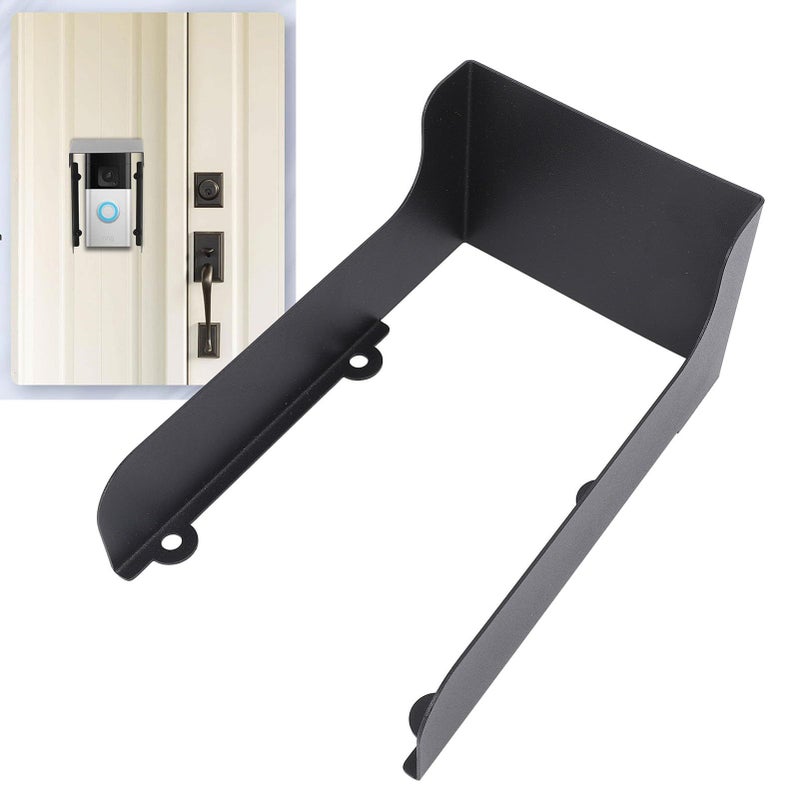 Metal Doorbell Rain Cover Cold Rolled Steel Weatherproof Anti Glare Shade - Image 4